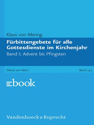 cover image of Fürbittengebete für alle Gottesdienste im Kirchenjahr